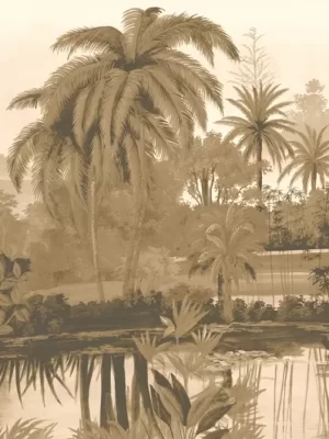 Jardin Balinais Terre ocre